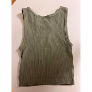 Rib Seamless Crew Tank S